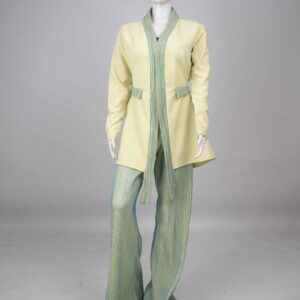 EBUBE Premium Two-Piece Jacket & Wide-Leg Trouser Set
