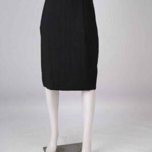 ISIOMA Classic Black Pencil Skirt